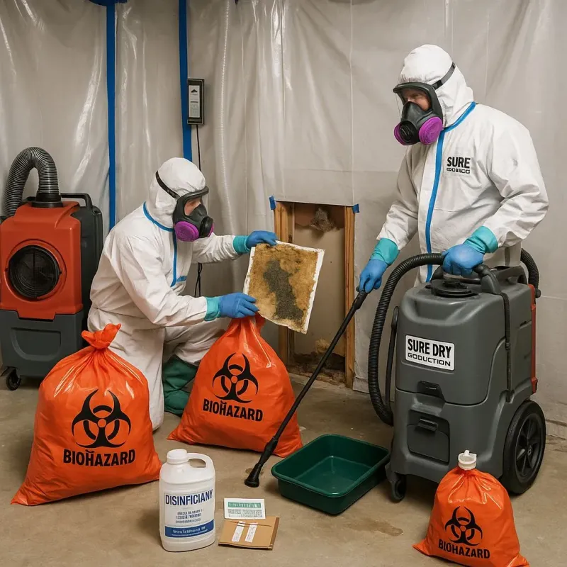 Contaminated Water Handling Protocols process in Berwick, ME