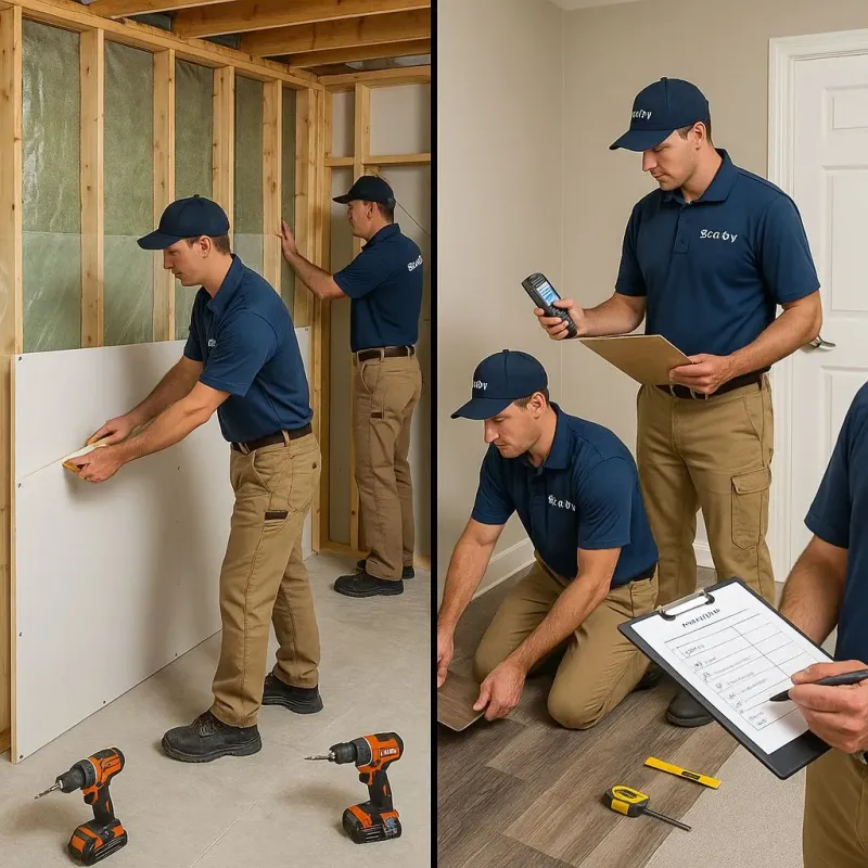 Repairs and Reconstruction process in Berwick, ME